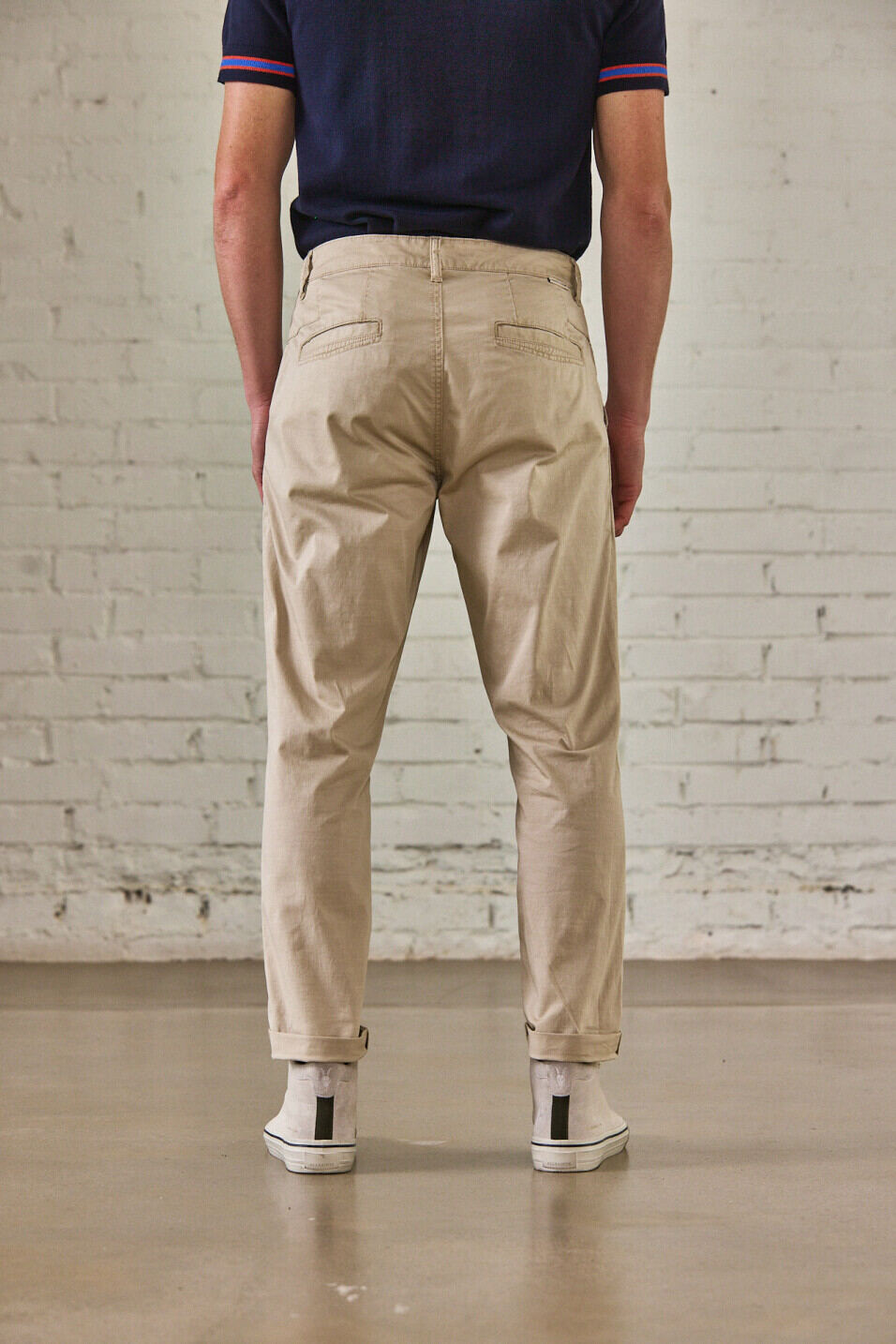 Pantalones chinos Man Bruce Spike Overcast | Freeman T. Porter