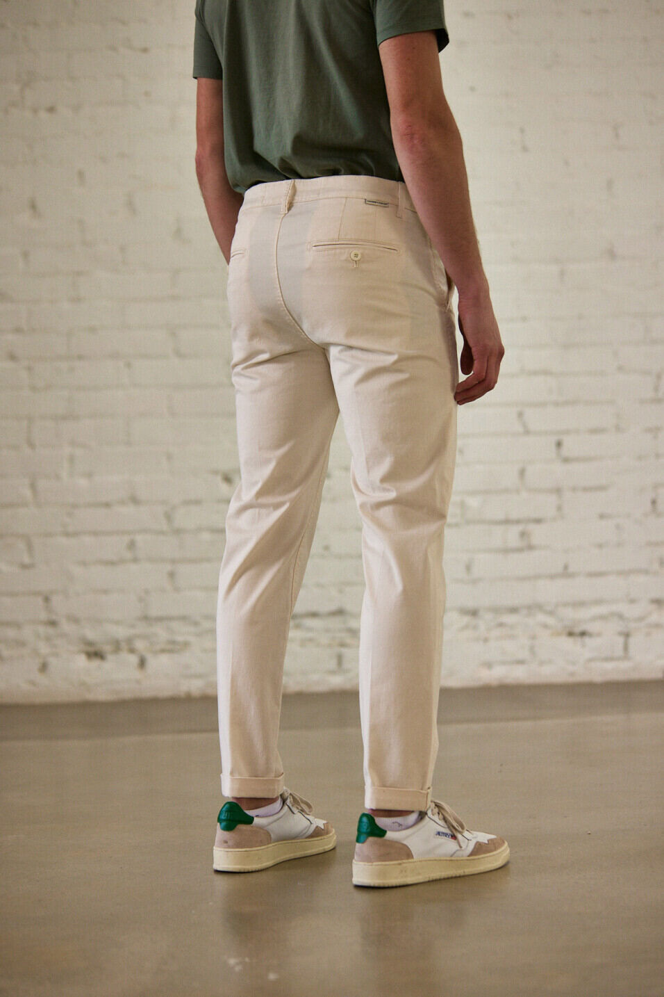 Pantalones chinos Man Mathis Bonito Overcast | Freeman T. Porter