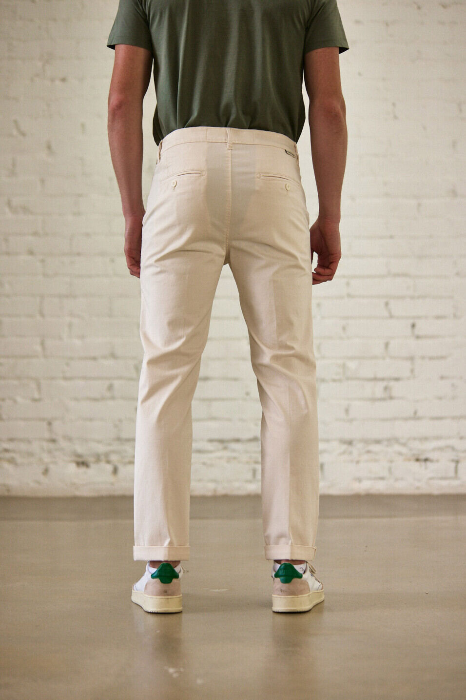 Pantalones chinos Man Mathis Bonito Overcast | Freeman T. Porter