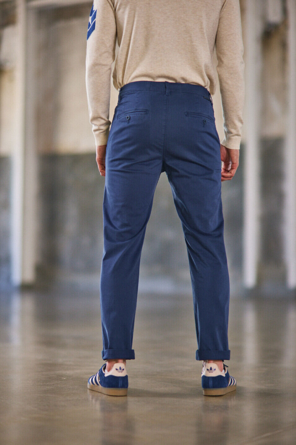 Pantalones chinos Man Mathis Bonito Naval blue | Freeman T. Porter