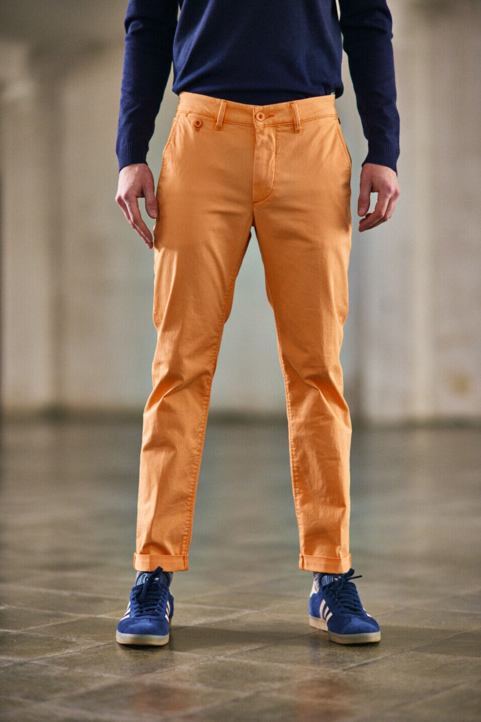Pantalones chinos Man Mathis Bonito Tangerine tango | Freeman T. Porter