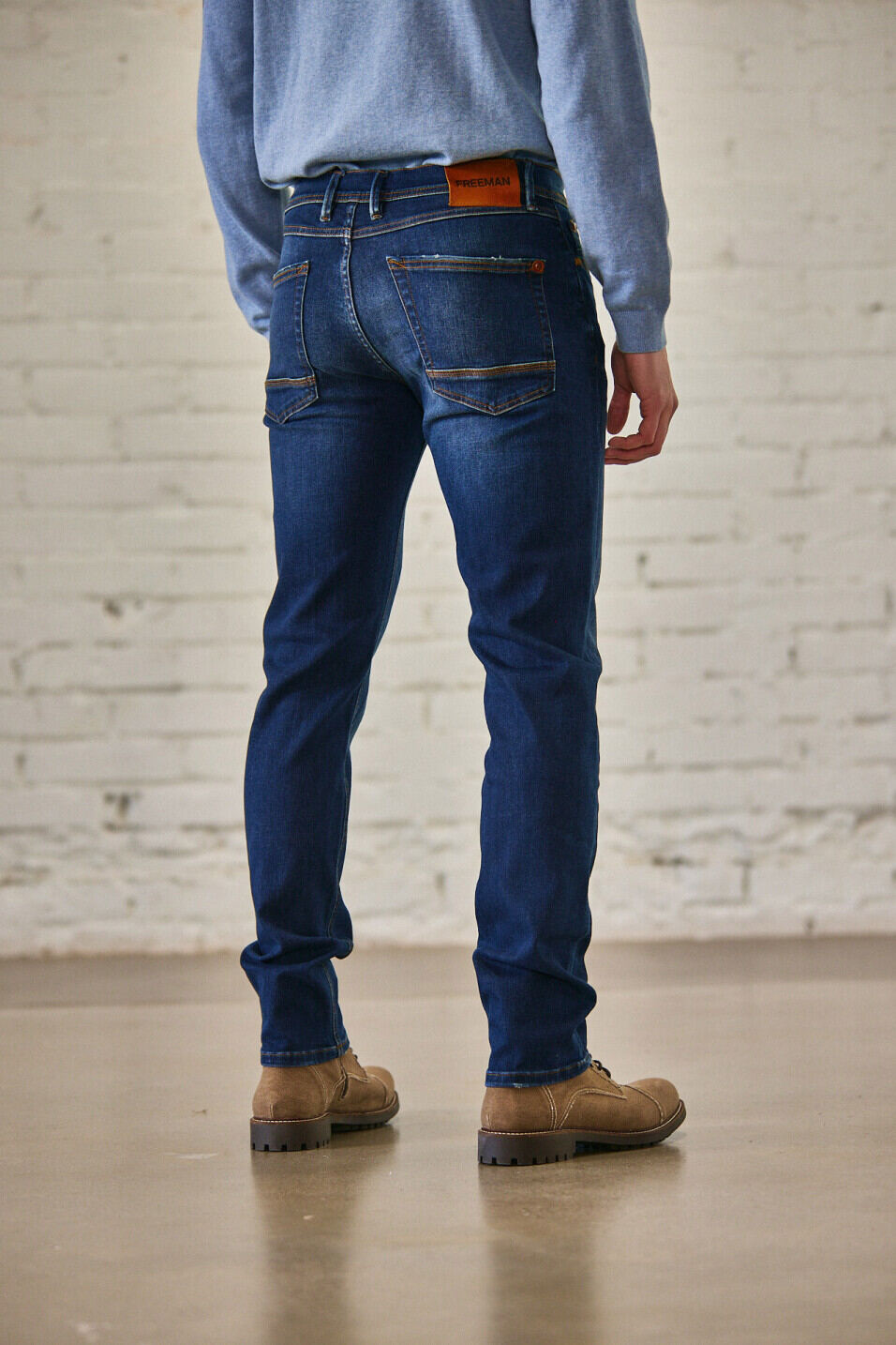 Jeans droit ajusté Homme Jimmy Salvador | Freeman T. Porter