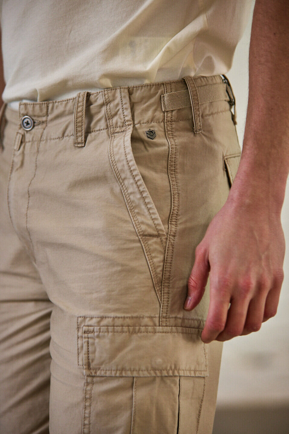 Pantalones cortos rectos Man Oscar Jerrican Overcast | Freeman T. Porter