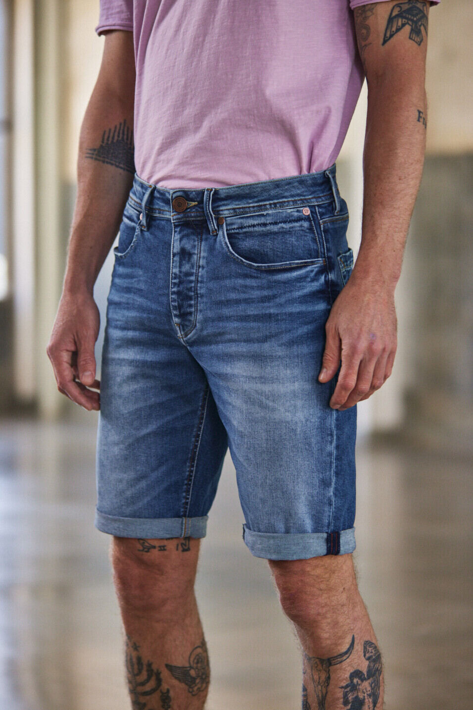 Pantalones cortos Slim Man Taquion Short Saopolo med | Freeman T. Porter