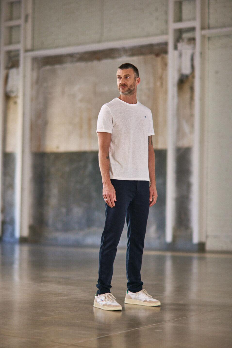 T-shirt manches courtes Homme Ivander Tanger White | Freeman T. Porter