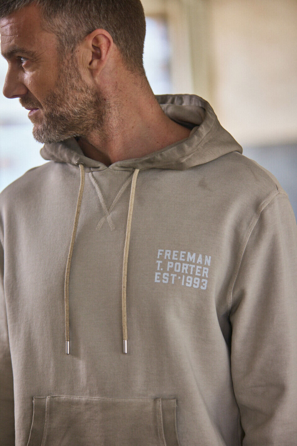 Loose Sweatshirt Man Nohan Chillout Overcast | Freeman T. Porter