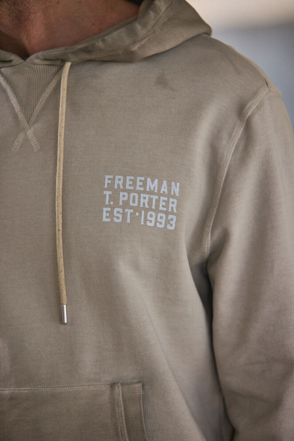 Loose Hoodie Man Nohan Chillout Overcast | Freeman T. Porter