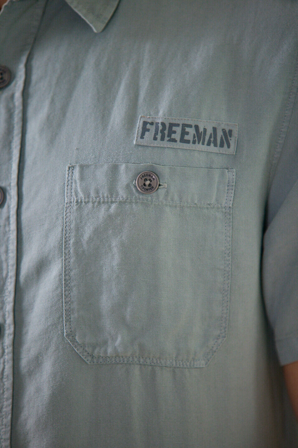 Short sleeve shirt Man Glenn Cosy Abyss | Freeman T. Porter