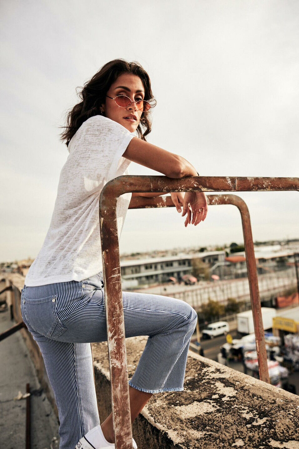 Jeans bootcut cropped Femme Norma Matador | Freeman T. Porter