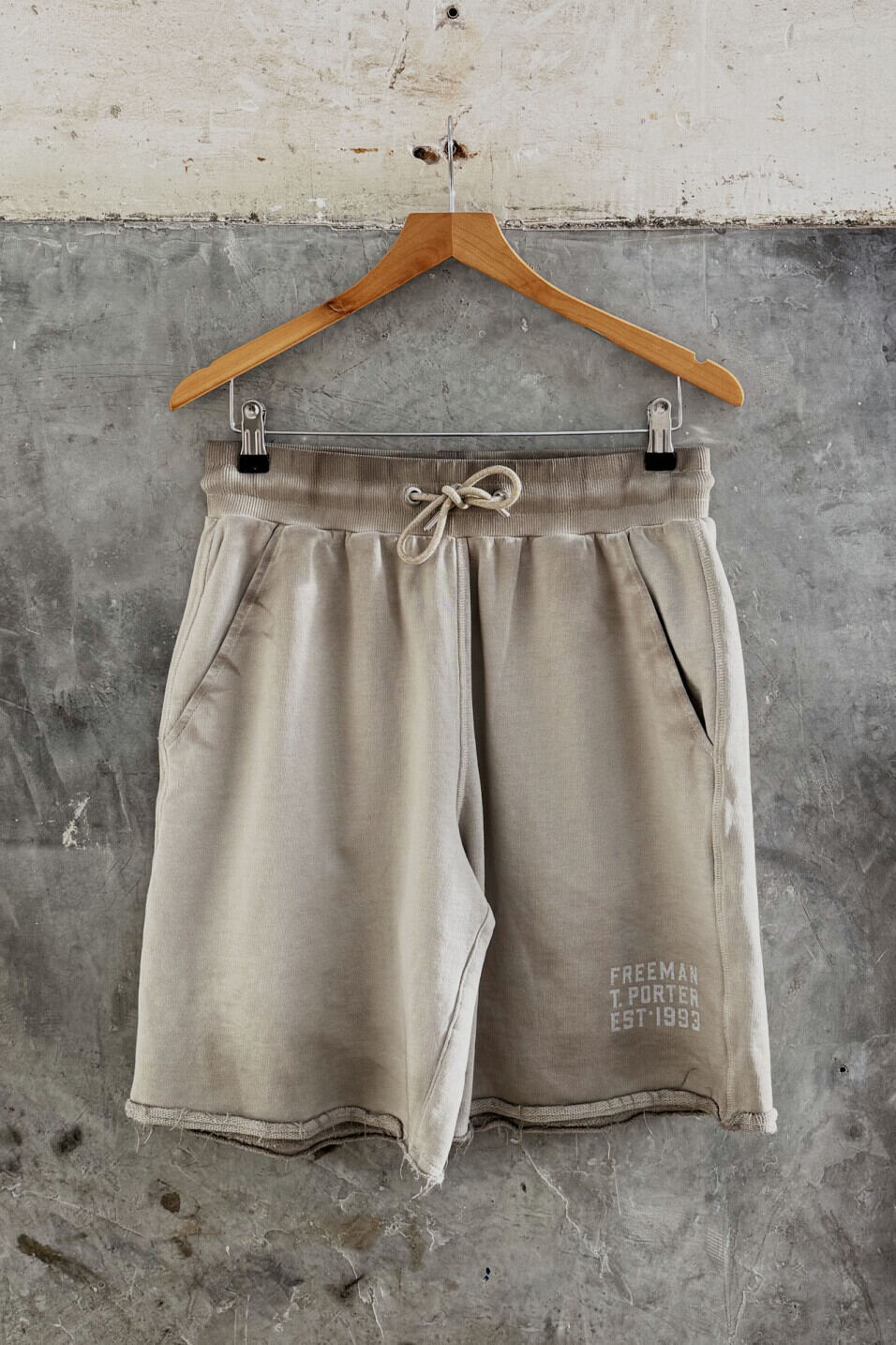 Pantalones cortos tipo jogg Man Aaron Chillout Overcast | Freeman T. Porter