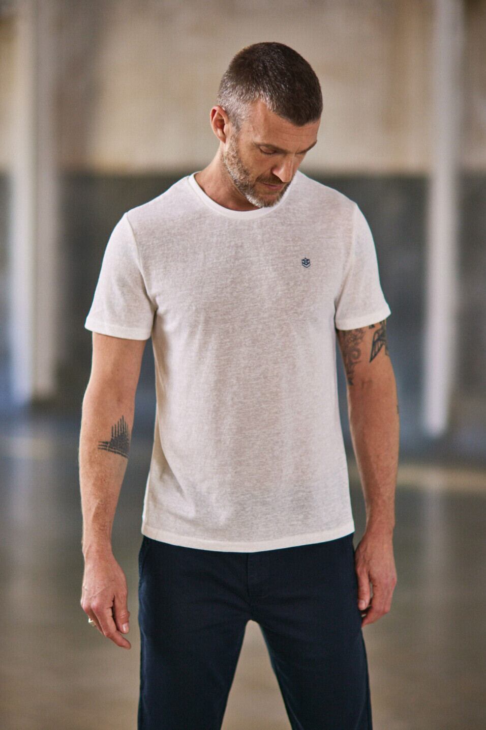 Short sleeve T-shirt Man Ivander Tanger White | Freeman T. Porter