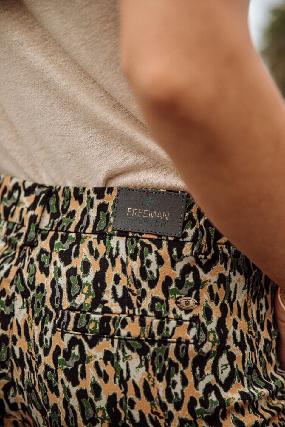 Pantalon imprimé Femme Claudia Nairobi Original | Freeman T. Porter