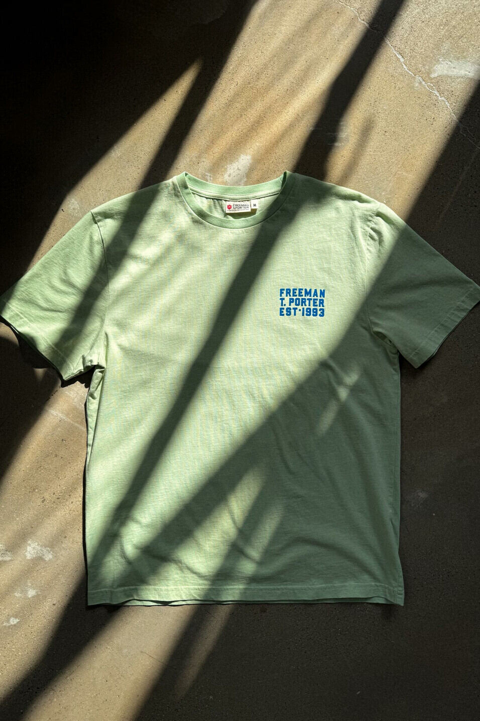 Camiseta mangas cortas Man Ivander Chill Subtle green | Freeman T. Porter