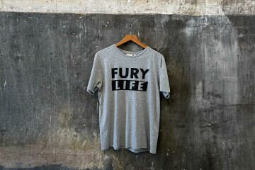 Gerades T-Shirt Man Ivander Fury Life Grey-melange | Freeman T. Porter