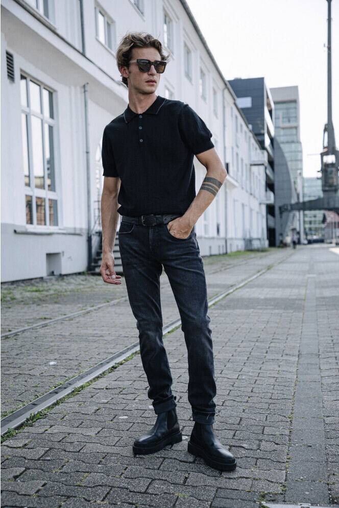 Jean super slim homme best sale